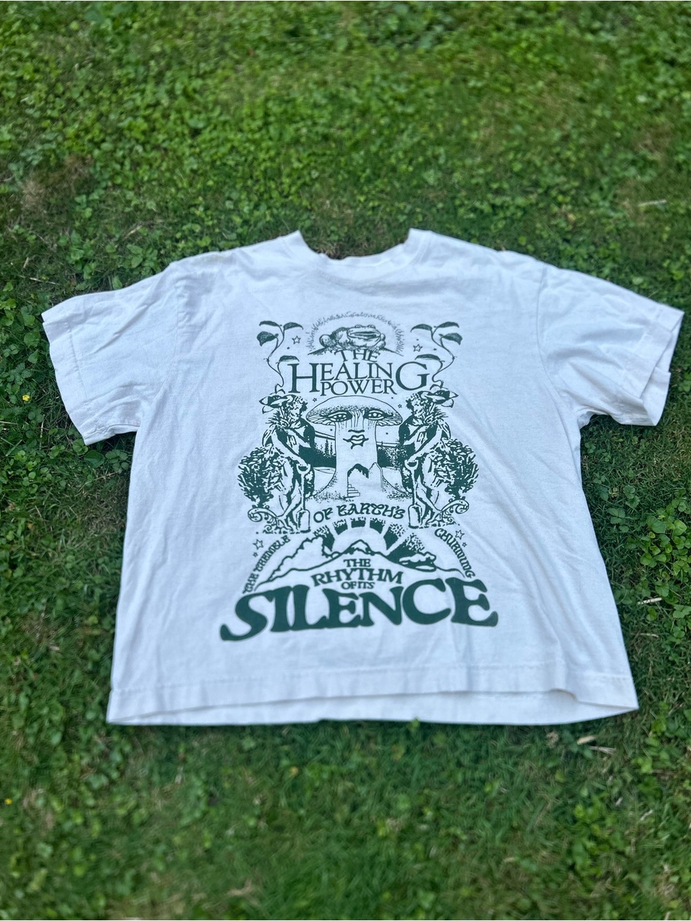 "The Rhythm of Silence" limited edition tee by Awake Happy